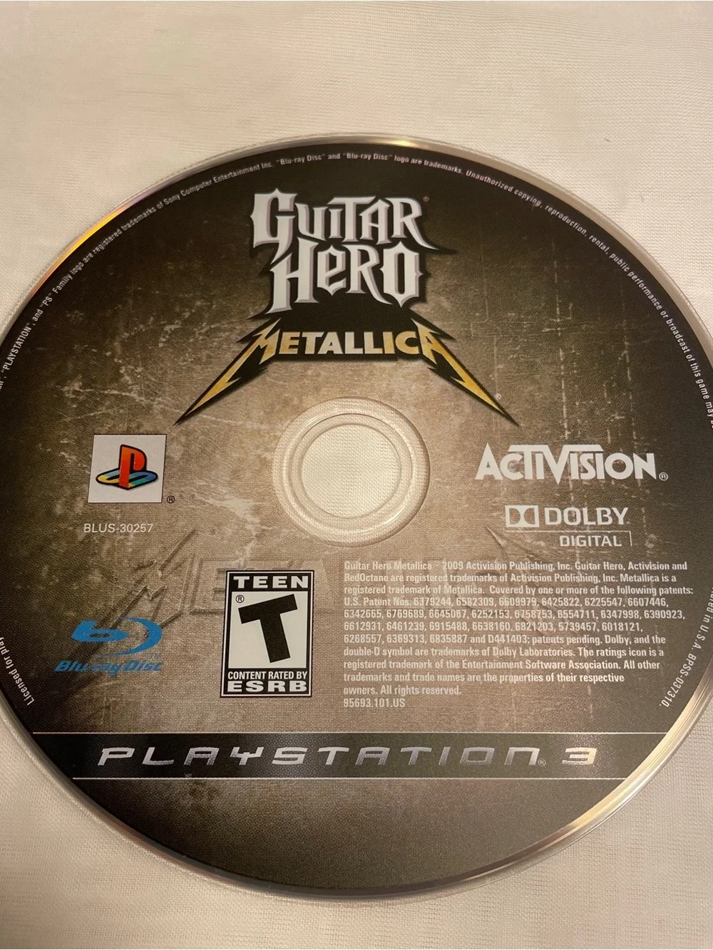 Guitar Hero: Metallica (Sony PlayStation 3 PS3, 2009) PS3 Complete Tested Works
